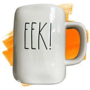 NWT- RAE DUNN “ EEK” CERAMIC MUG